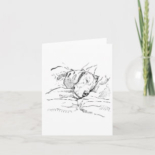 Illustration av Beagle-älskare Kort