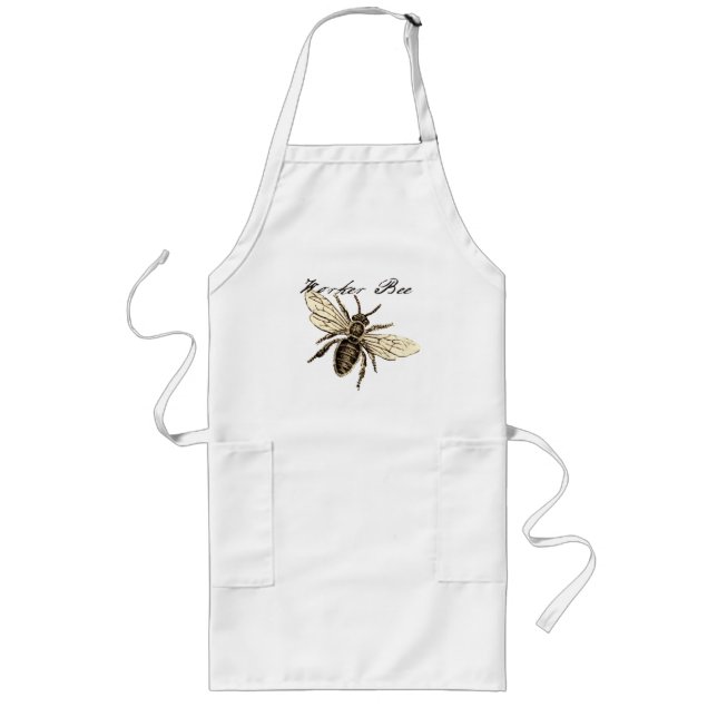 Illustration av Bee-Insekt för arbetare Långt Förkläde (Framsidan)