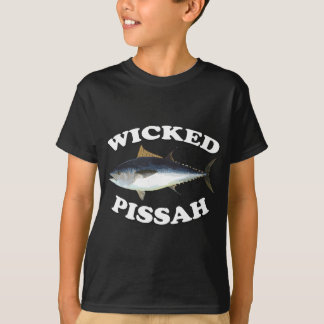 Illustration av blåfenad tonfisk med Wicked Pissah T Shirt