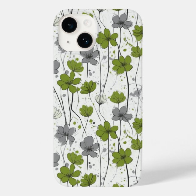 illustration av blommigten, jokerblommor av abstra (Baksida)