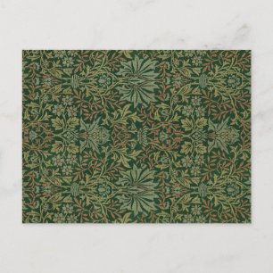 Illustration av blomsterträdgårdens Vintage för or Vykort