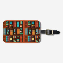 Illustration av bokhyllor