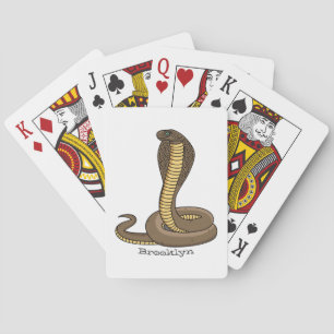 Illustration av brunkosorm casinokort