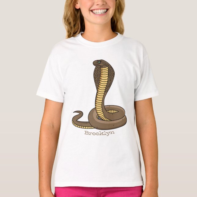 Illustration av brunkosorm t shirt (Framsida)