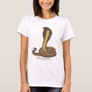 Illustration av brunkosorm t shirt