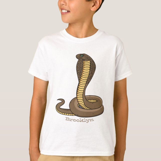 Illustration av brunkosorm t shirt (Framsida)