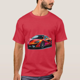 Illustration av brunröda sportar t shirt