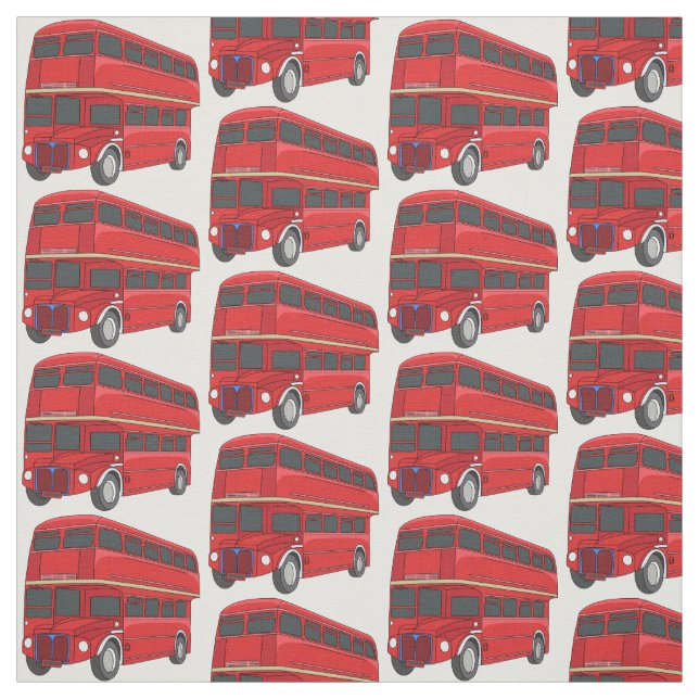 illustration av buss-tecknaden dubbla-decker tyg (Provkarta)