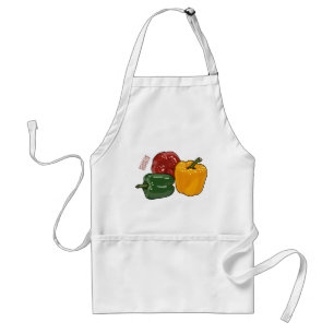 illustration av Capsicum-tecknaden Förkläde