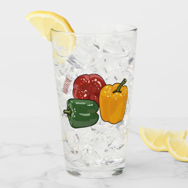 illustration av Capsicum-tecknaden Glaskopp (Framsida Ice)