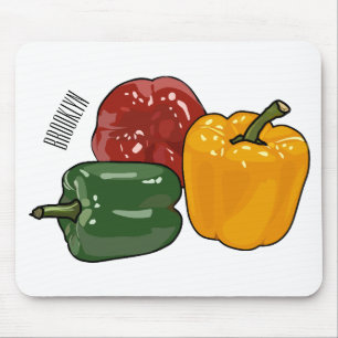 illustration av Capsicum-tecknaden Musmatta