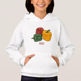 illustration av Capsicum-tecknaden T Shirt