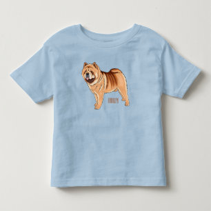 illustration av Chow Chow-tecknaden för hund T Shirt