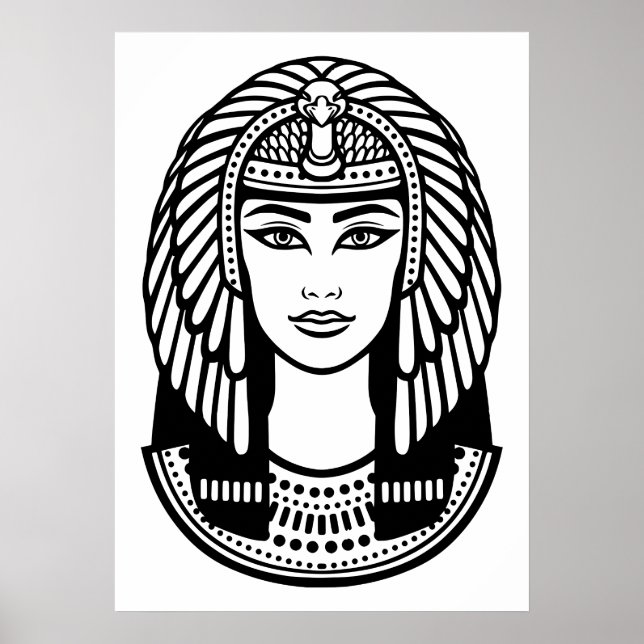 illustration av Cleopatra Poster (Framsidan)