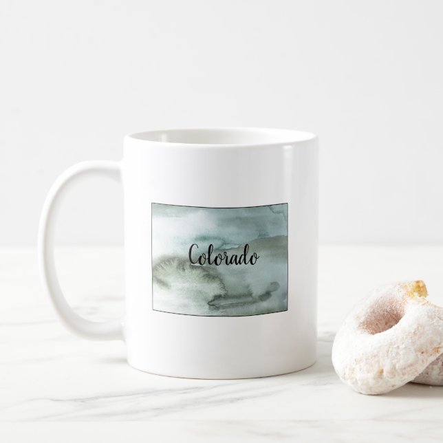 Illustration av Colorado State Kaffemugg (Med munk)