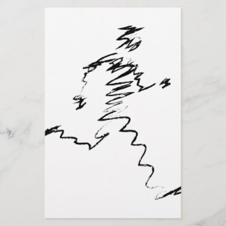 illustration av coolan springer brevpapper