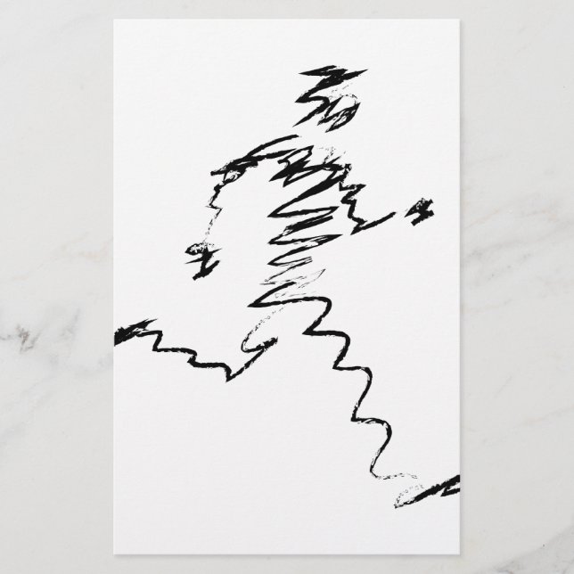 illustration av coolan springer brevpapper (Framsida)