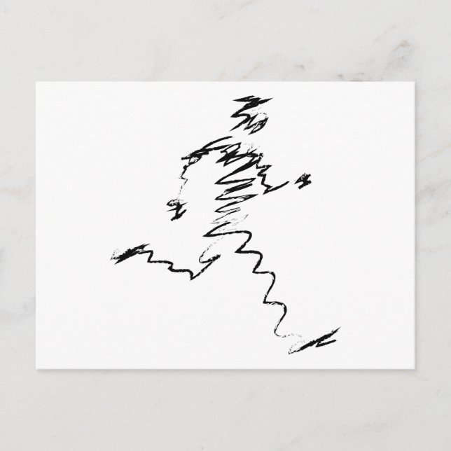illustration av coolan springer vykort (Framsida)