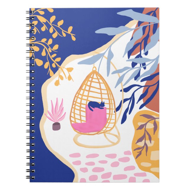 illustration av coolans resa till grekiska strandf anteckningsbok (Framsidan)