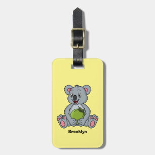 illustration av Cute koala- och kokokokokokokokoko Bagagebricka