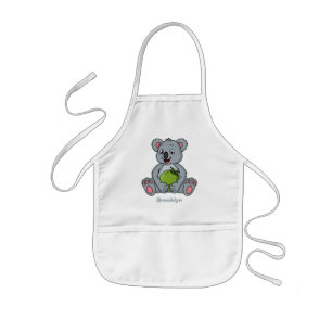 illustration av Cute koala- och kokokokokokokokoko Barnförkläde