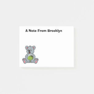 illustration av Cute koala- och kokokokokokokokoko Post-it Block