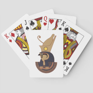 Illustration av den egyptiska guden från Ancient H Casinokort