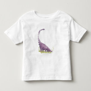 Illustration av den Giraffatitan dinosauren T-shirt
