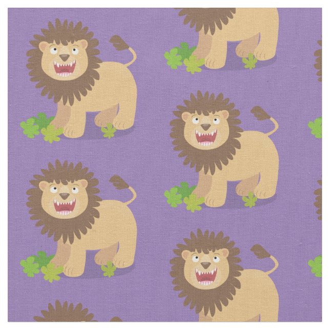 illustration av den lejona tecknaden för uppfödnin tyg (Närbild)