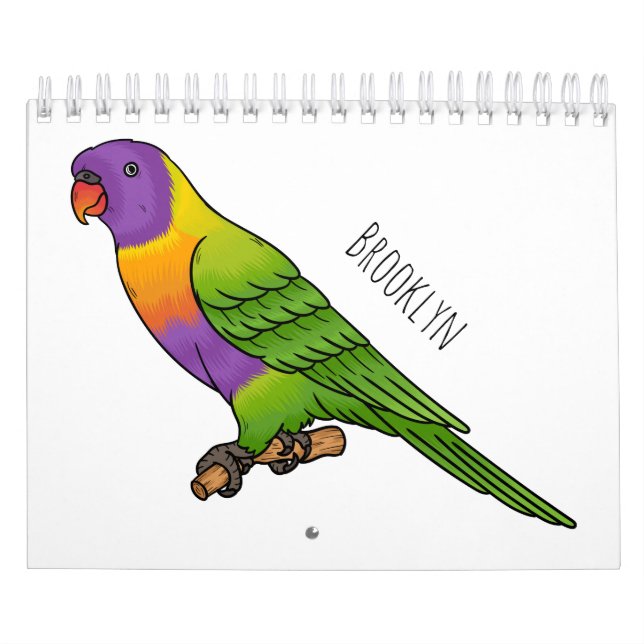illustration av djurens tecknad kalender (Omslag)