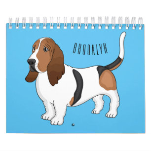 illustration av djurens tecknad kalender