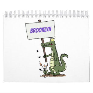 illustration av djurens tecknad kalender