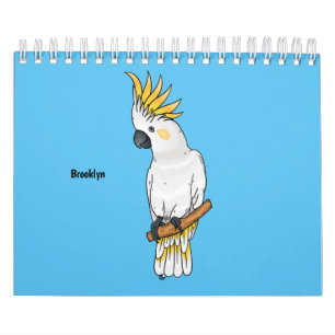 illustration av djurens tecknad kalender
