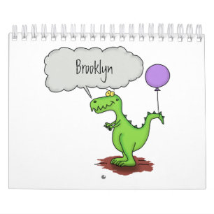 illustration av djurens tecknad kalender