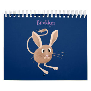 illustration av djurens tecknad kalender