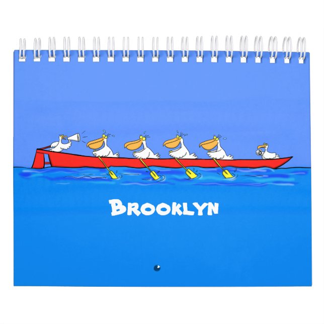 illustration av djurens tecknad kalender (Omslag)