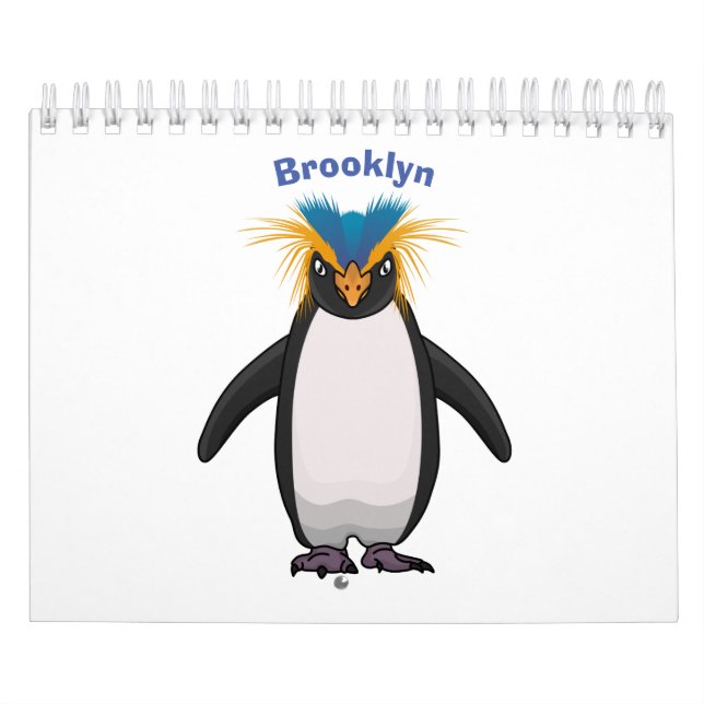 illustration av djurens tecknad kalender (Omslag)