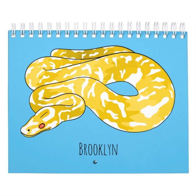 illustration av djurens tecknad kalender (Omslag)