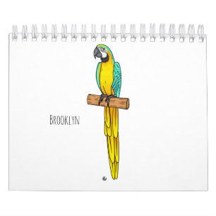 illustration av djurens tecknad kalender