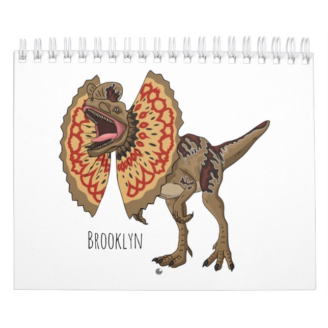 illustration av djurens tecknad kalender (Omslag)