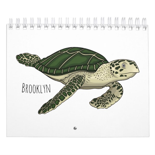 illustration av djurens tecknad kalender (Omslag)