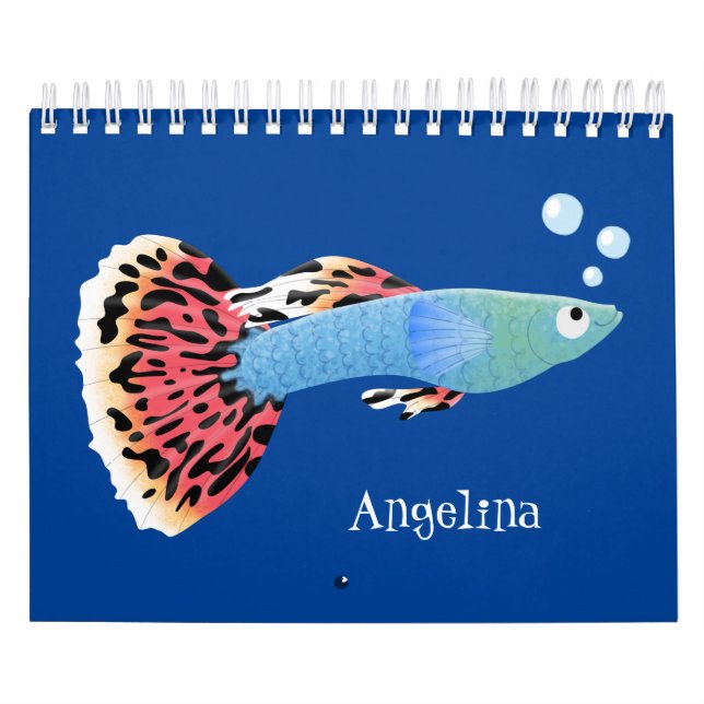 illustration av djurens tecknad kalender (Omslag)