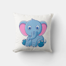 illustration av djurens tecknad kudde