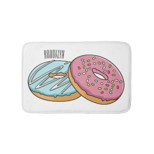 illustration av Donut-tecknaden Badrumsmatta