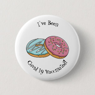 illustration av Donut-tecknaden Knapp