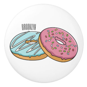 illustration av Donut-tecknaden Knopp