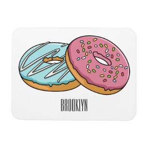 illustration av Donut-tecknaden Magnet
