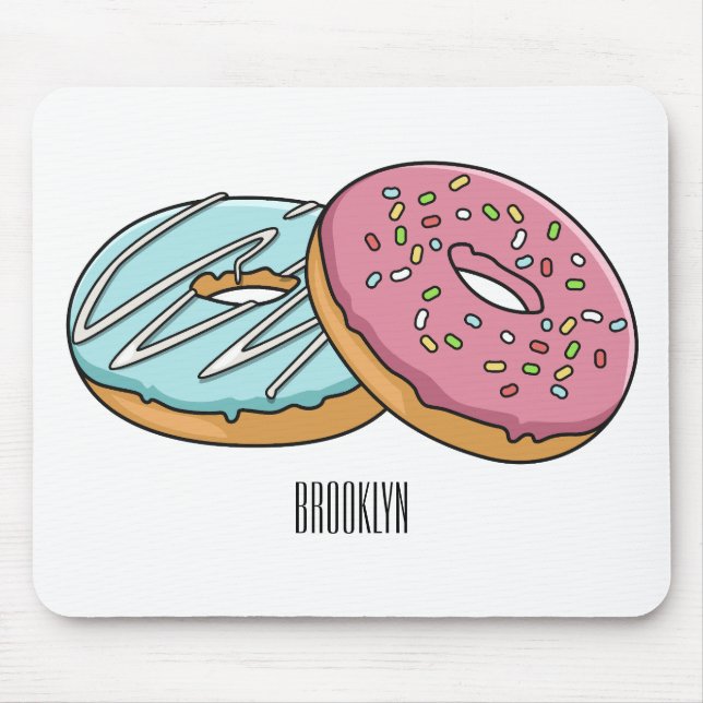 illustration av Donut-tecknaden Musmatta (Framsidan)