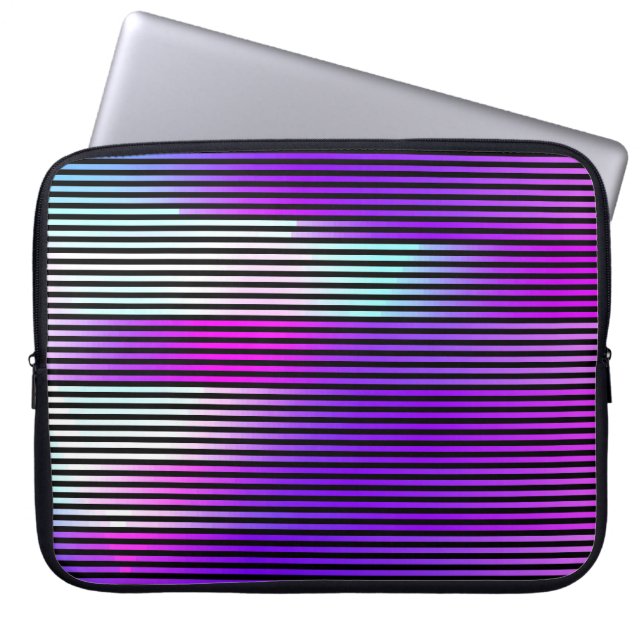 illustration av en abstrakt-grindbakgrund. Cy Laptop Fodral (Framsidan)