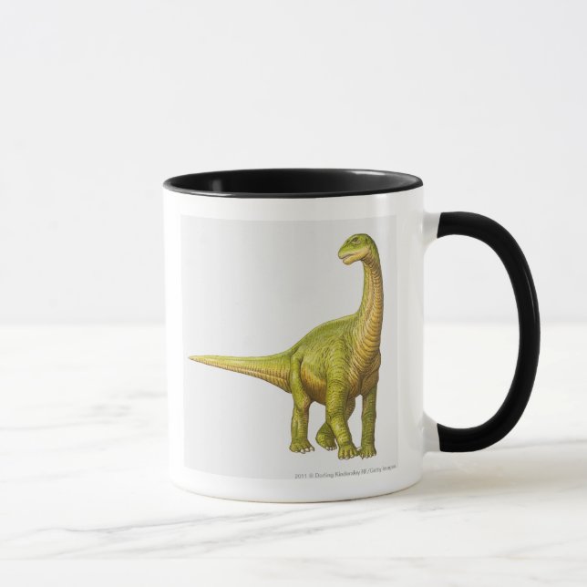 Illustration av en Camarasaurus Mugg (Höger)